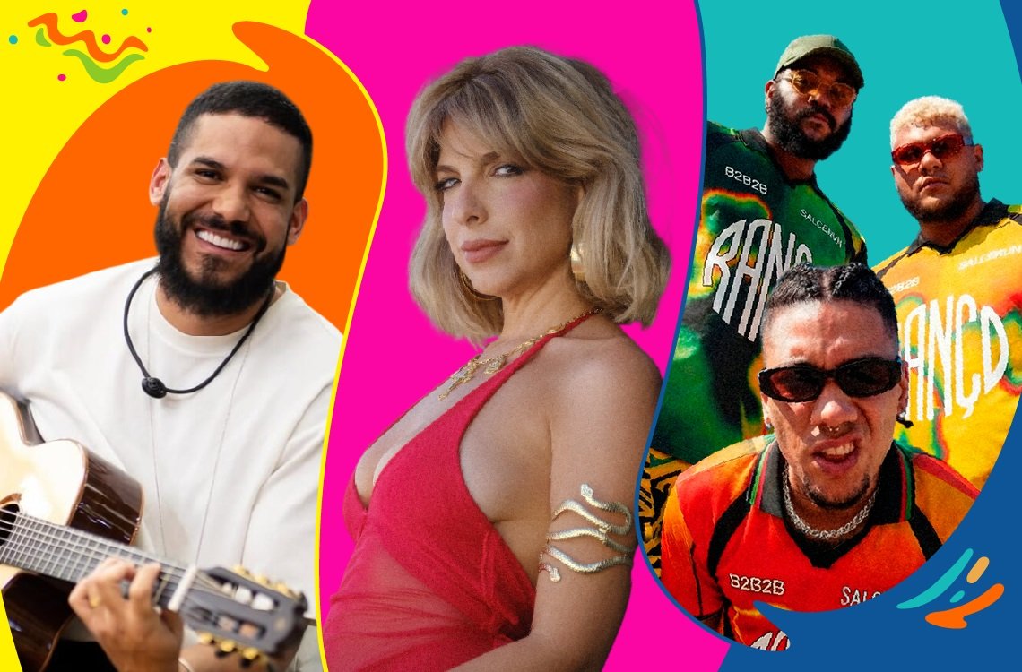 Às vésperas da folia, Pelourinho reúne Illy e o Samba Djanira, Brenno Casagrande e o projeto Salceruh nesta sexta (06)